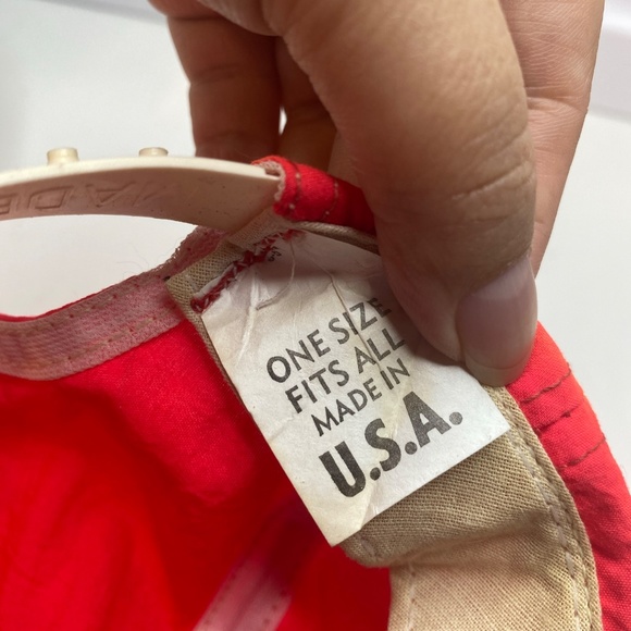 Vintage Banquet Racing Motorsports Nascar Snapback Hat Cap Pink - Picture 12 of 12